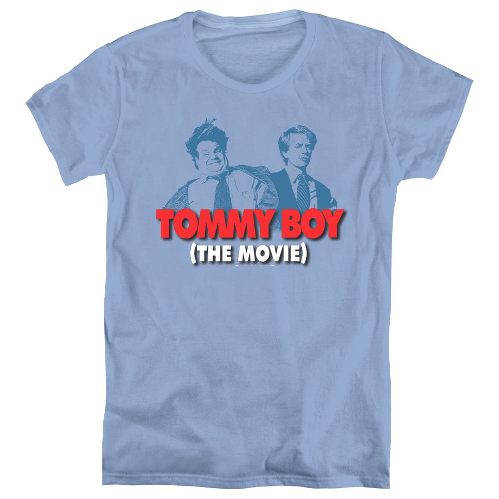 Tommy Boy - Logo - Short Sleeve Womens Tee - Carolina Blue T-shirt