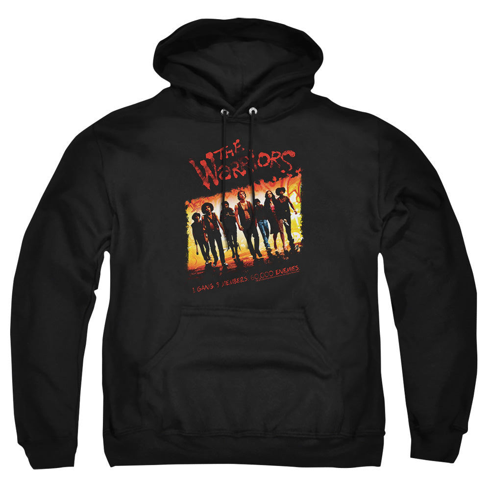 Warriors - One Gang - Adult Pull-over Hoodie - Black