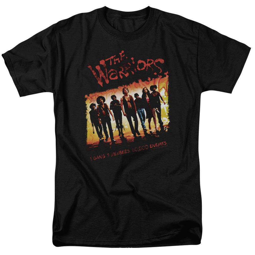Warriors - One Gang - Short Sleeve Adult 18/1 - Black T-shirt