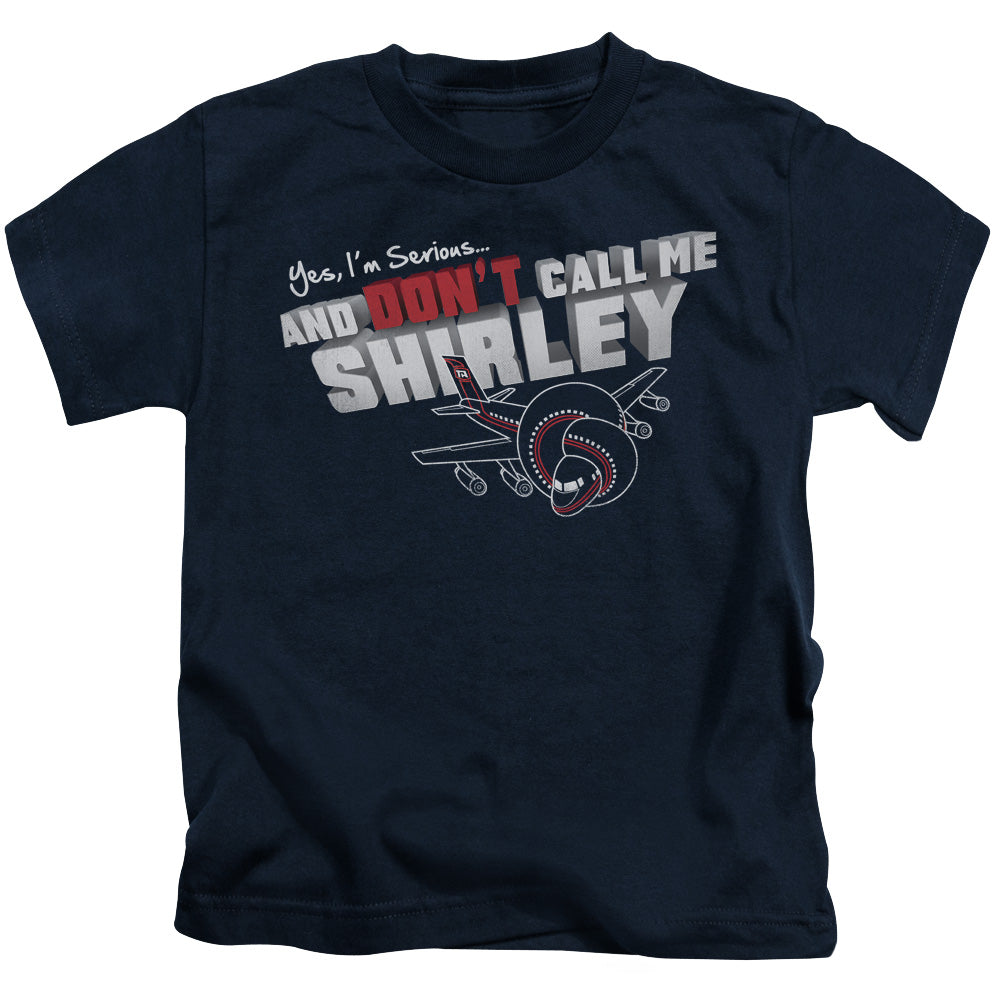 AIRPLANE DONT CALL ME SHIRLEY - S/S JUVENILE 18/1 - NAVY - T-Shirt