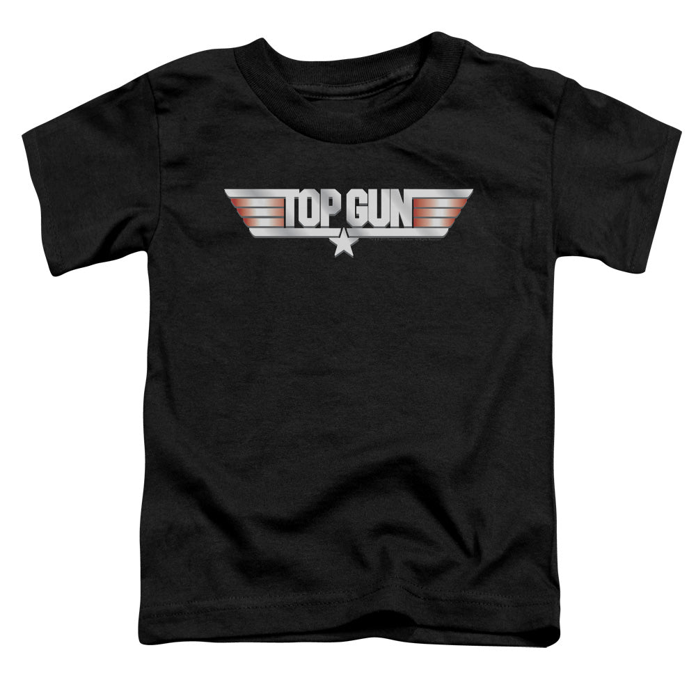 Top Gun - Logo - Short Sleeve Toddler Tee - Black T-shirt