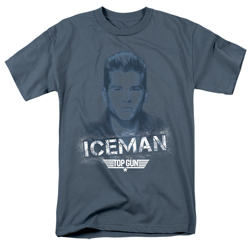 Top Gun - Iceman - Short Sleeve Adult 18/1 - Slate T-shirt