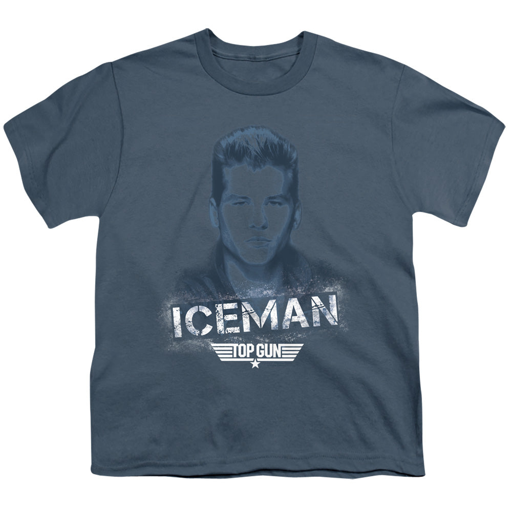 Top Gun - Iceman - Short Sleeve Youth 18/1 - Slate T-shirt