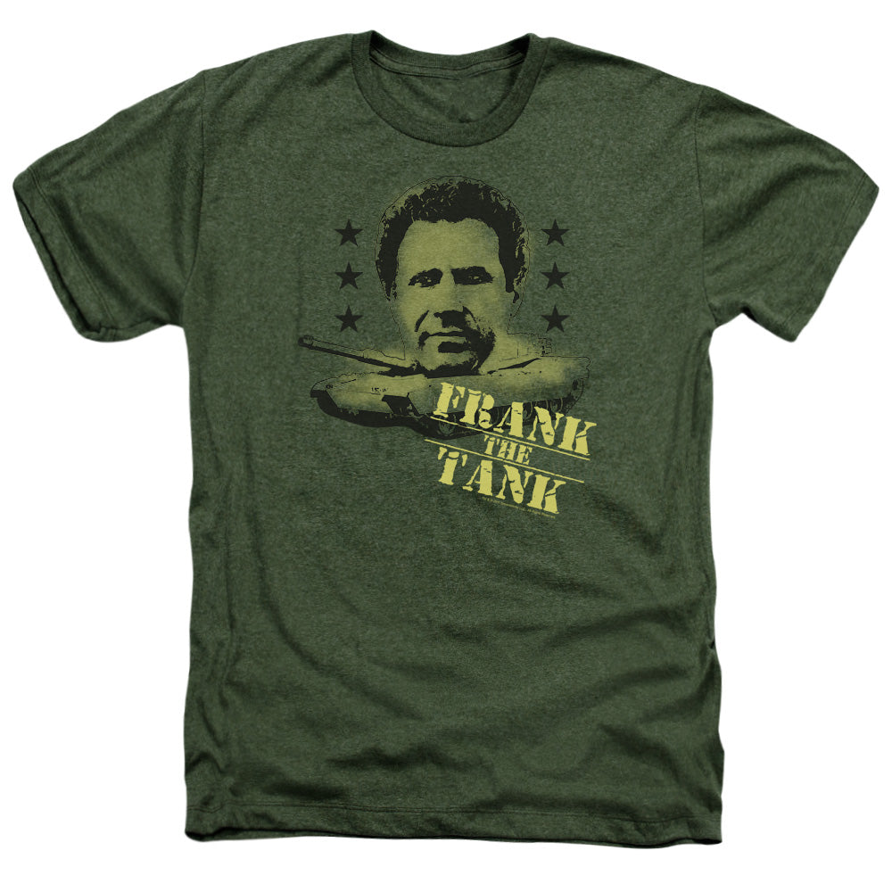 Old School - Frank The Tank - Adult Heather - Military Green
