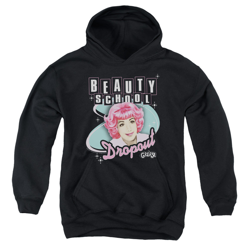 Grease Beauty School Dropout-youth Pull-over Hoodie - Black