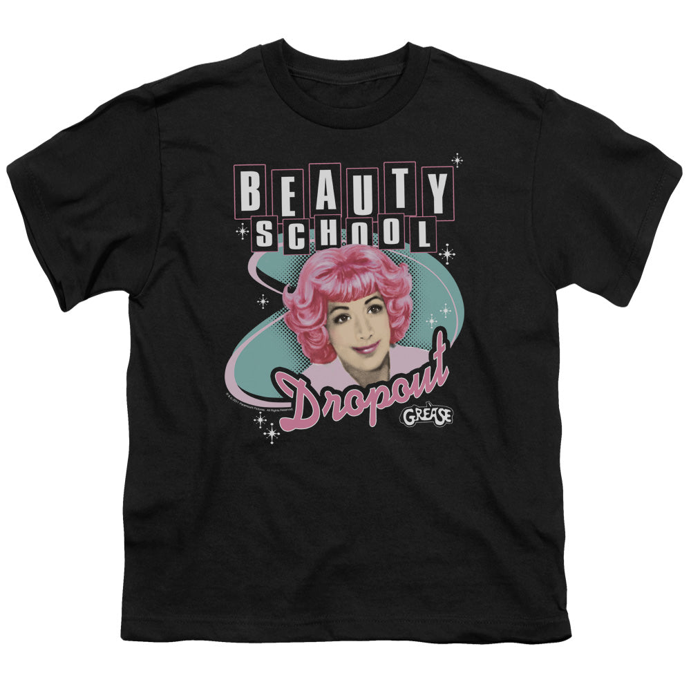 Grease - Beauty School Dropout - Short Sleeve Youth 18/1 - Black T-shirt