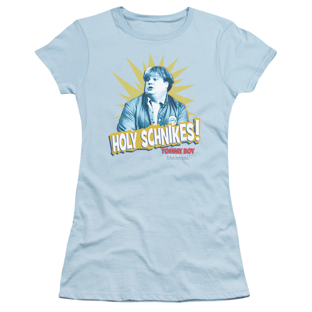 TOMMY BOY HOLY SCHIKES - S/S JUNIOR SHEER - LIGHT BLUE T-Shirt