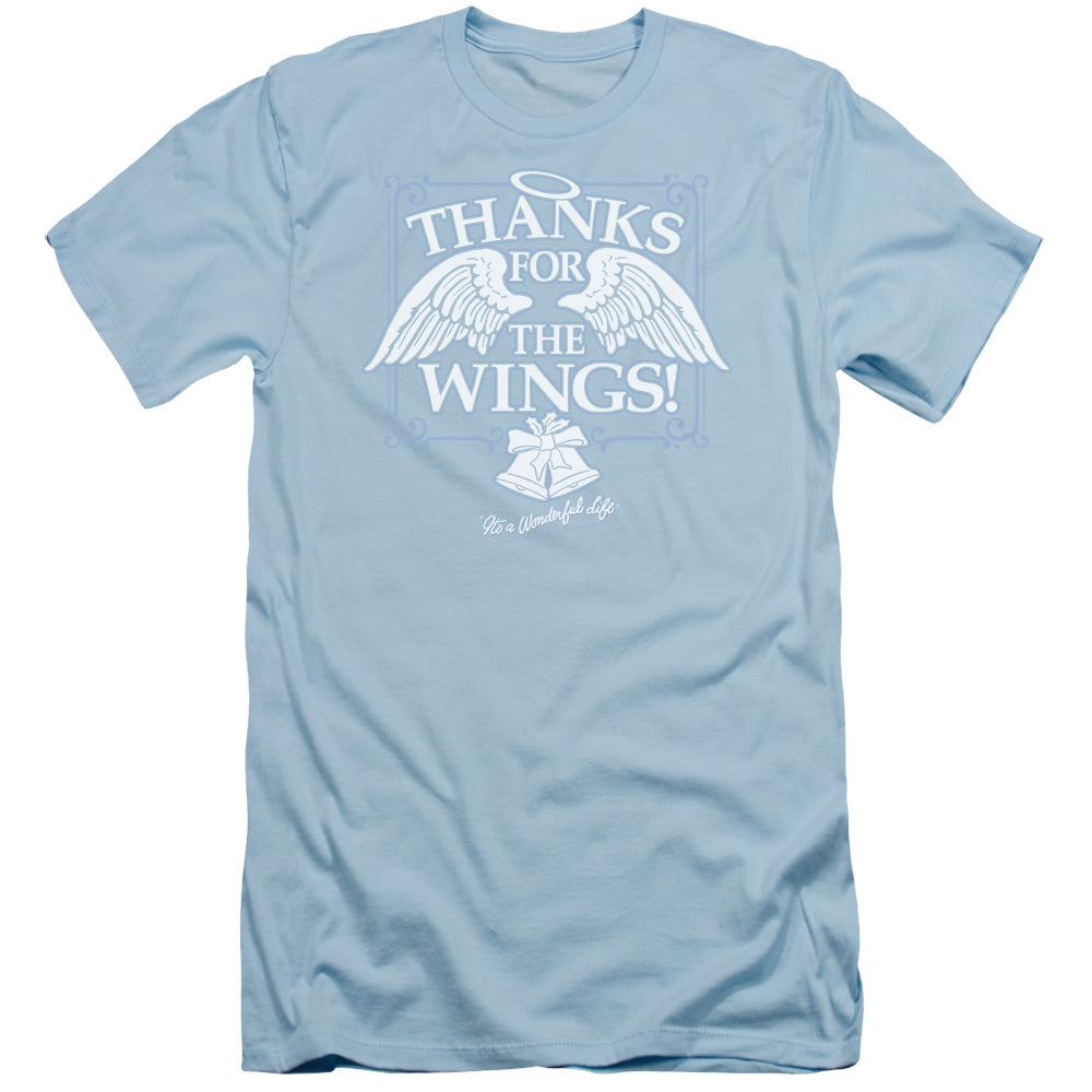Its A Wonderful Life - Dear George - Short Sleeve Adult 30/1 - Light Blue T-shirt