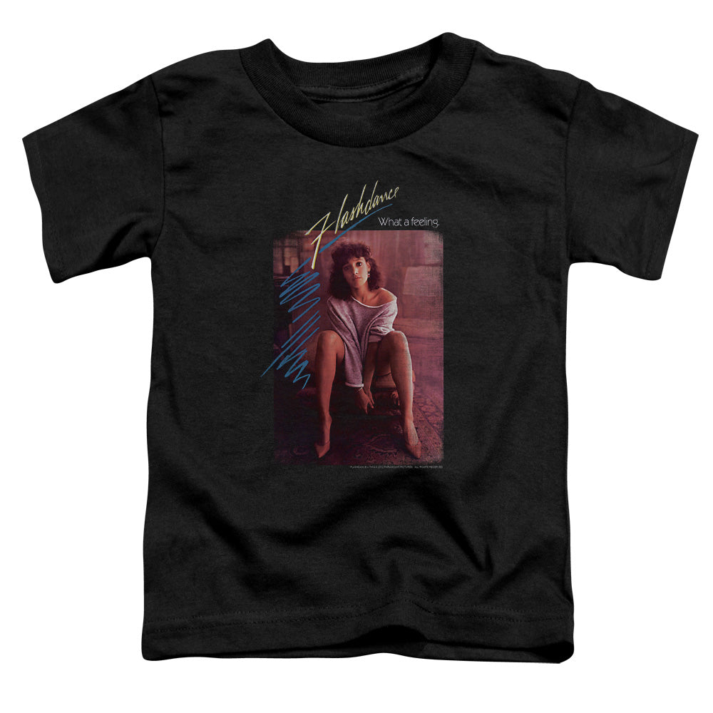 Flashdance - Title - Short Sleeve Toddler Tee - Black T-shirt