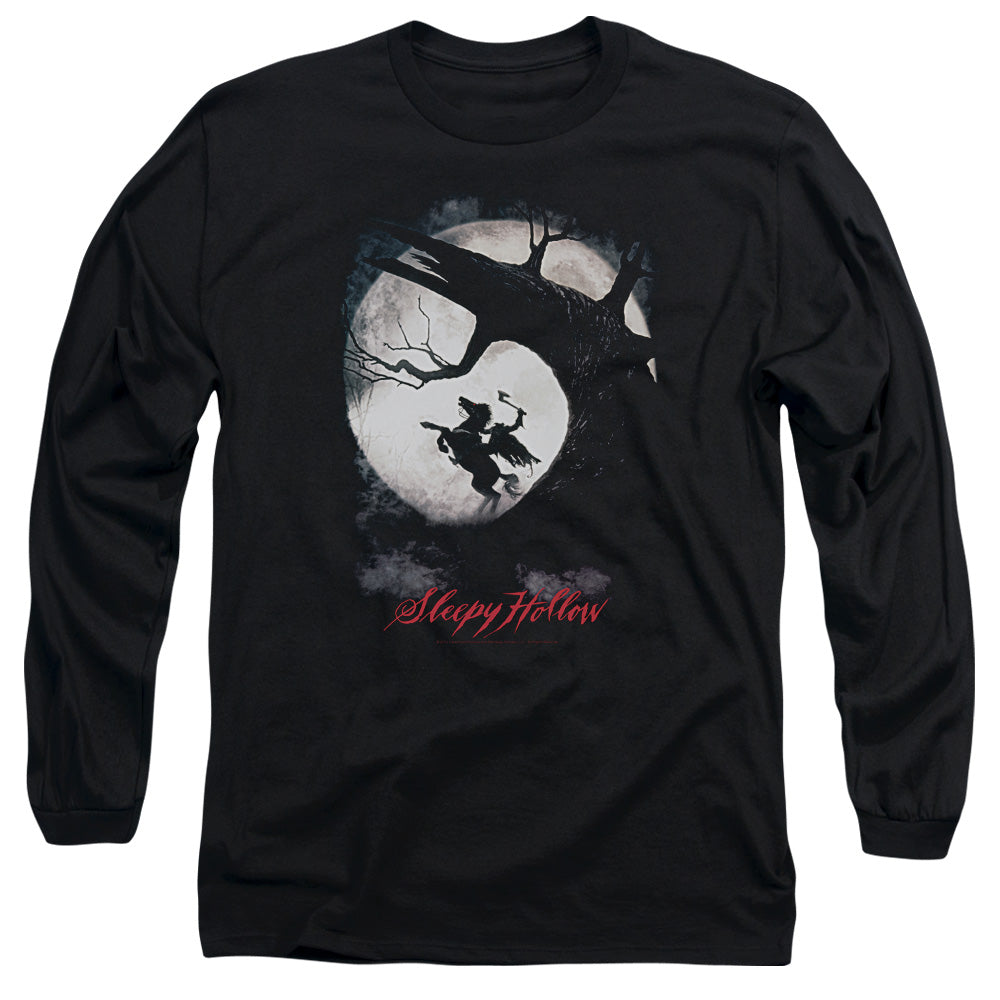 Sleepy Hollow - Poster - Long Sleeve Adult 18/1 - Black T-shirt