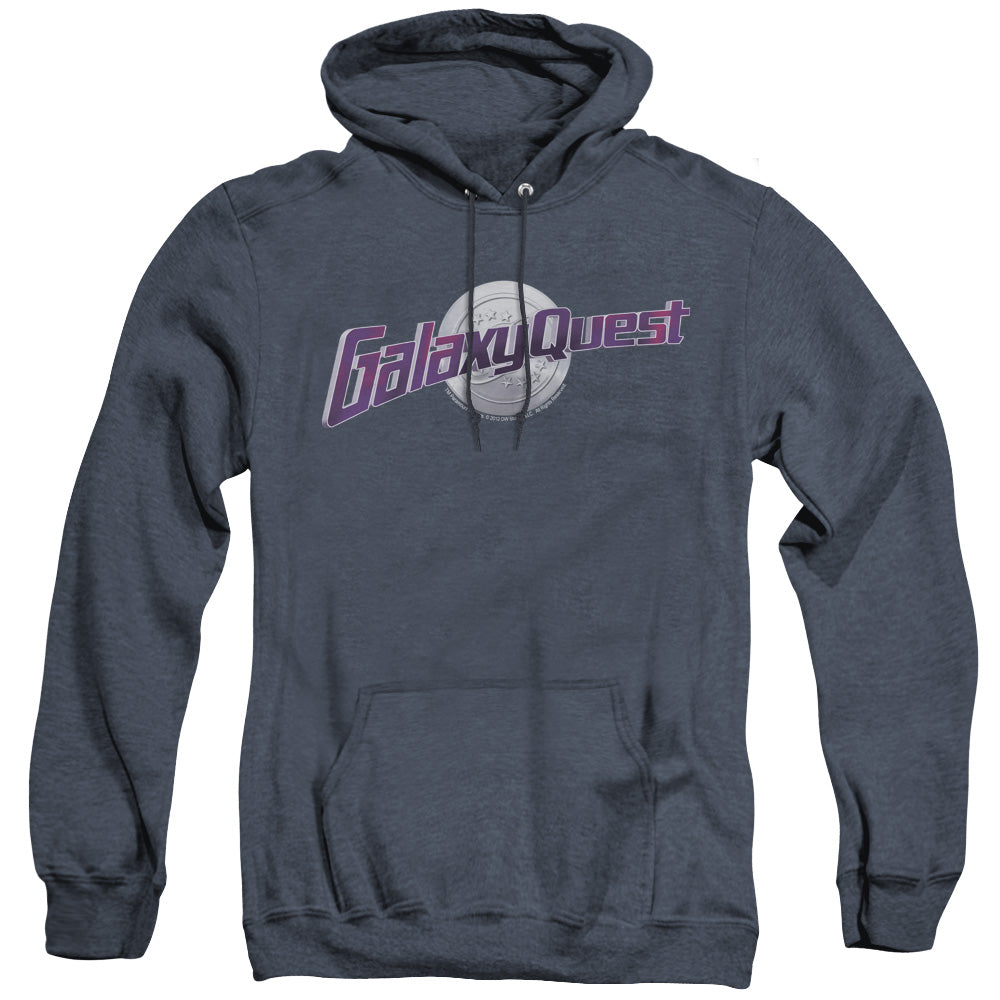 Galaxy Quest - Logo - Adult Heather Hoodie - Navy