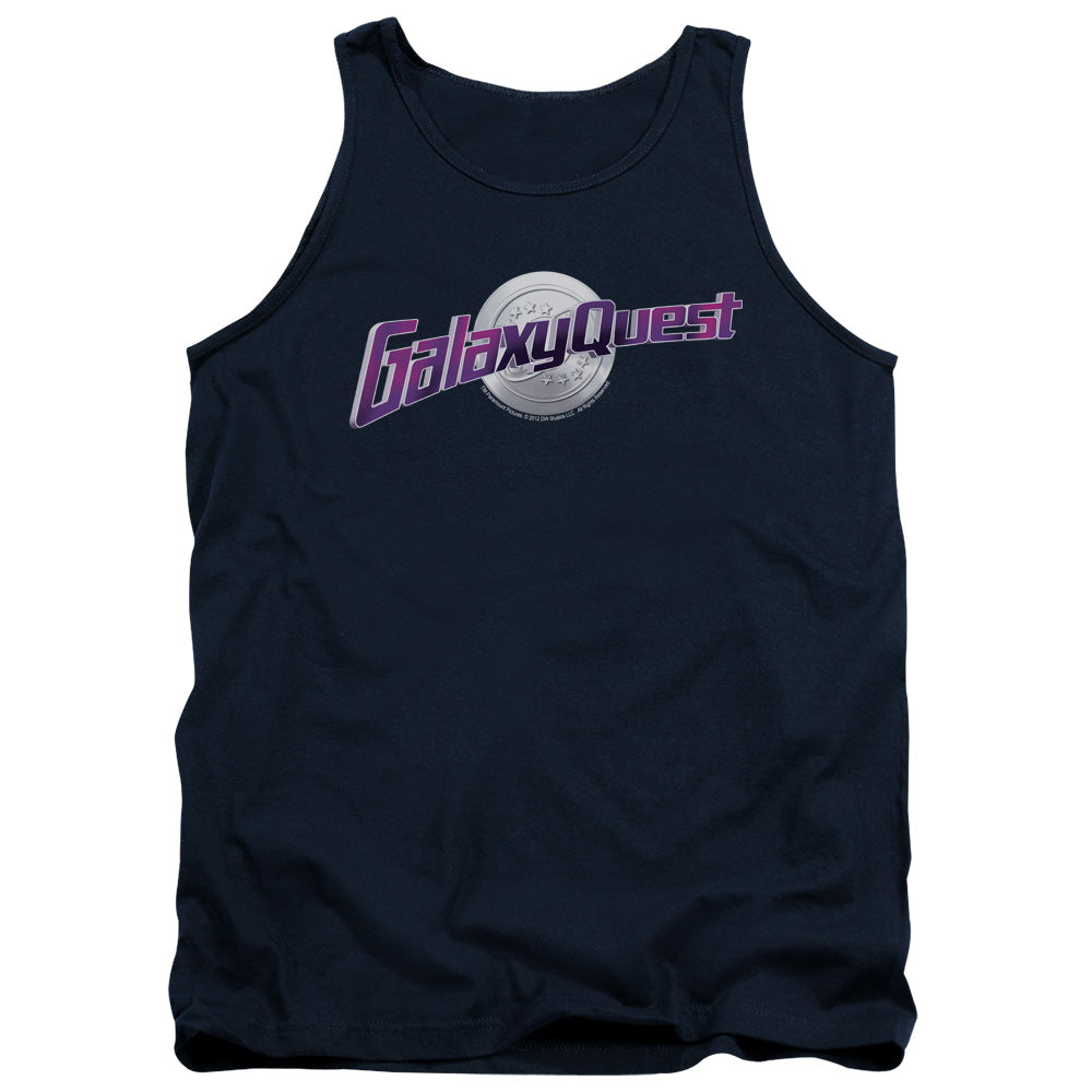 Galaxy Quest - Logo - Adult Tank - Navy