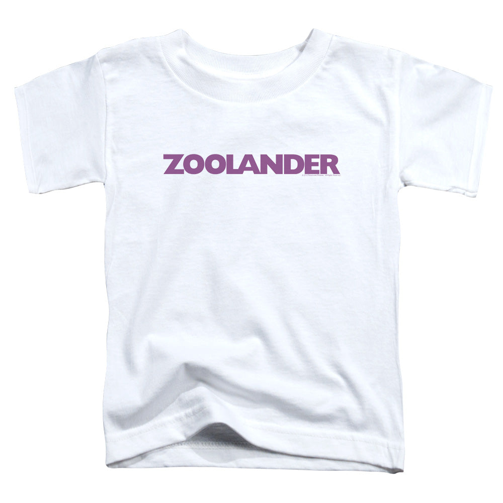 ZOOLANDER LOGO - S/S TODDLER TEE - WHITE - T-Shirt