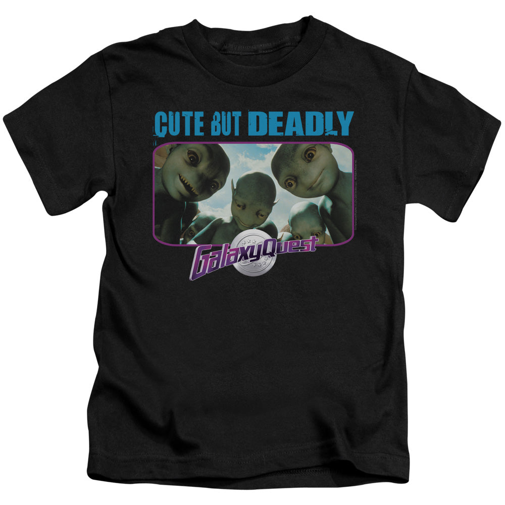 GALAXY QUEST CUTE BUT DEADLY - S/S JUVENILE 18/1 - BLACK - T-Shirt