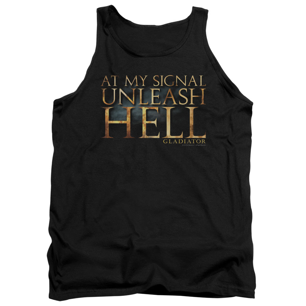 Gladiator - Unleash Hell - Adult Tank - Black