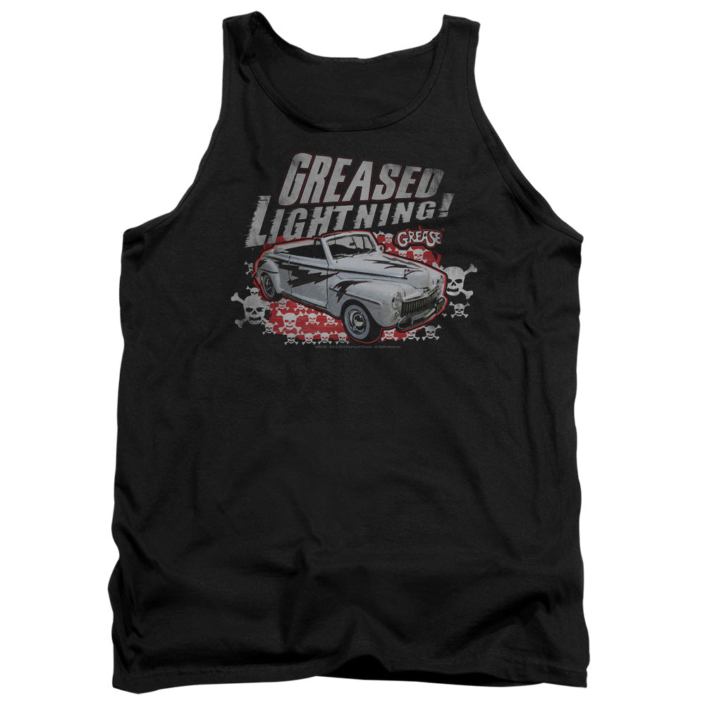Grease - Greased Lightening - Adult Tank - Black