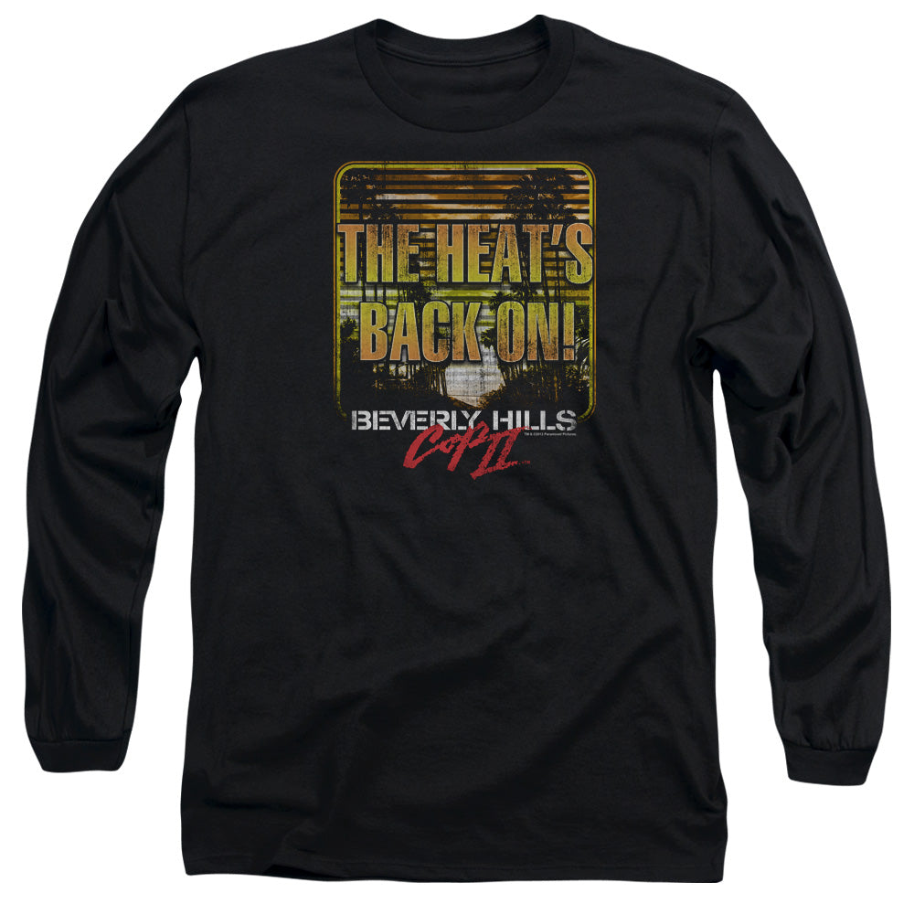BHC II THE HEATS BACK ON - L/S ADULT 18/1 - BLACK T-Shirt