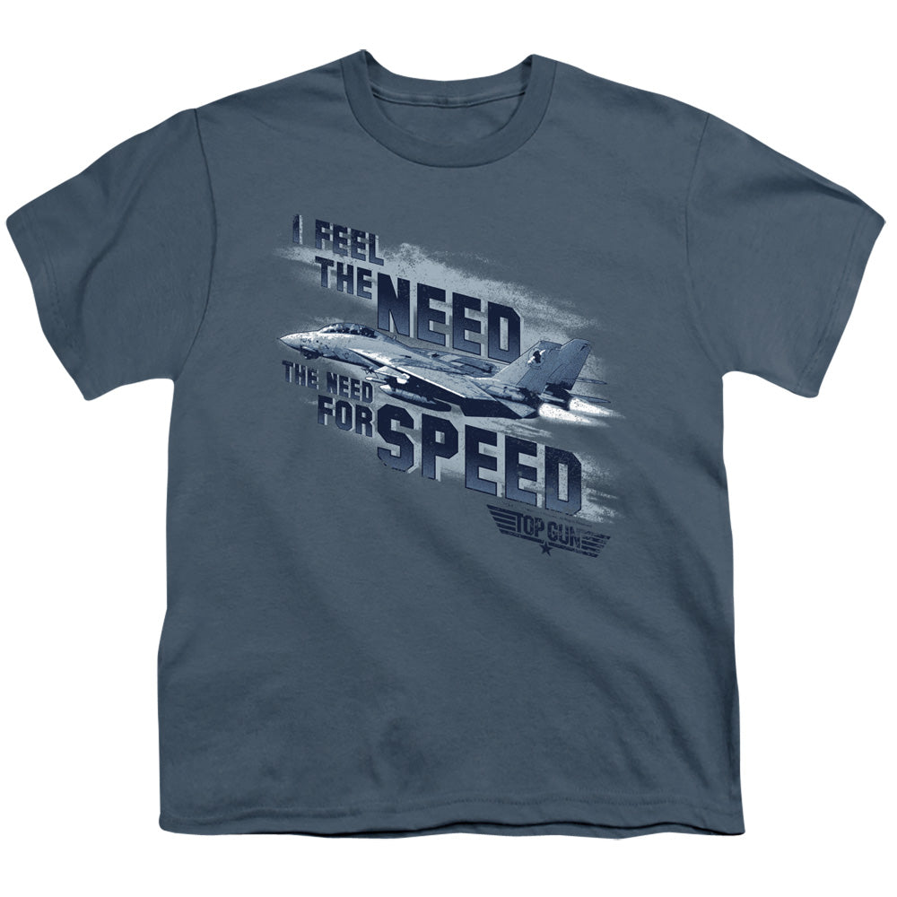 Top Gun - Need For Speed - Short Sleeve Youth 18/1 - Slate T-shirt