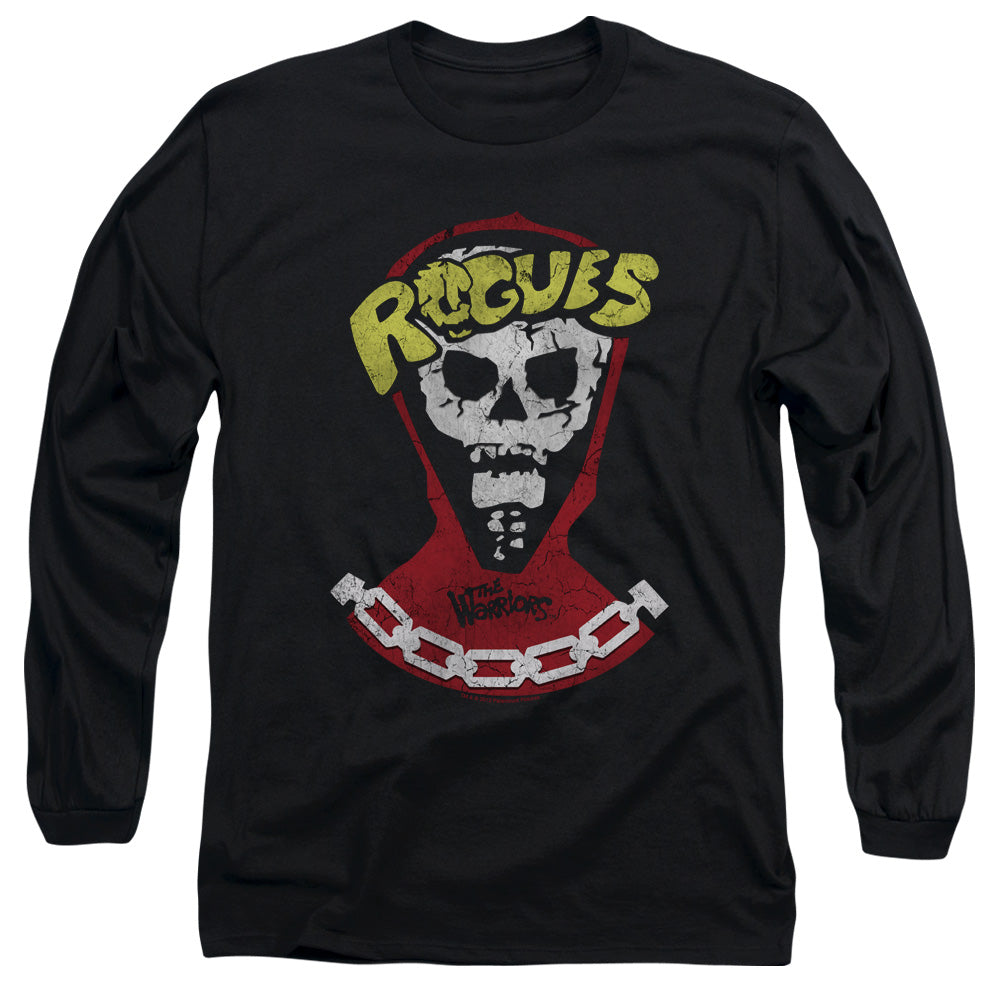 Warriors - The Rogues - Long Sleeve Adult 18/1 - Black T-shirt