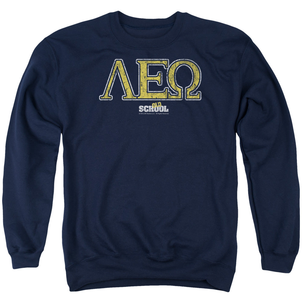 Old School - Leo - Adult Crewneck Sweatshirt - Navy