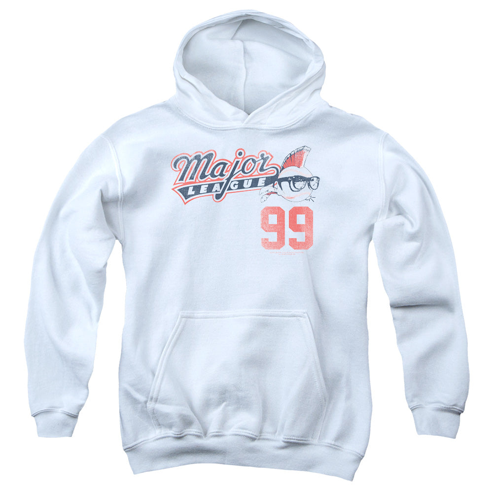 Major League - 99 - Youth Pull-over Hoodie - White