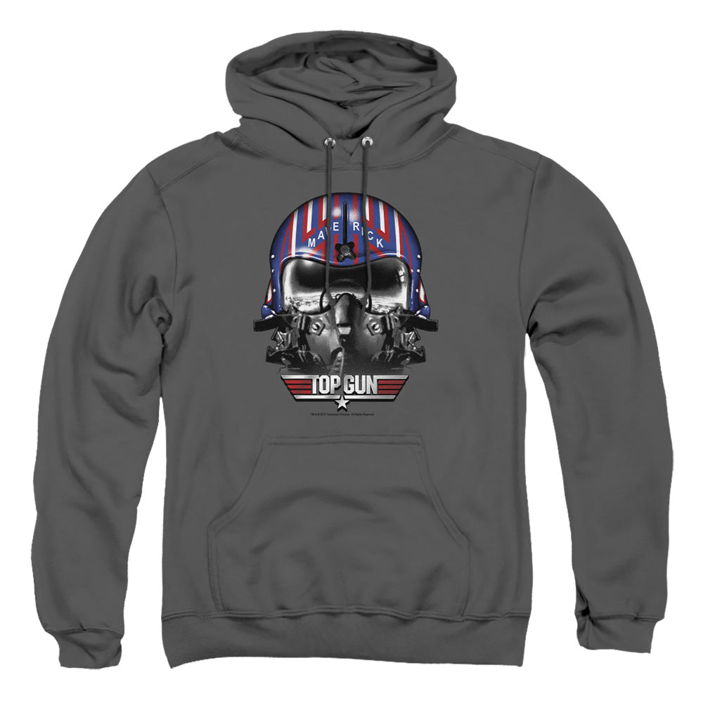 Top Gun - Maverick Helmet - Adult Pull-over Hoodie - Charcoal