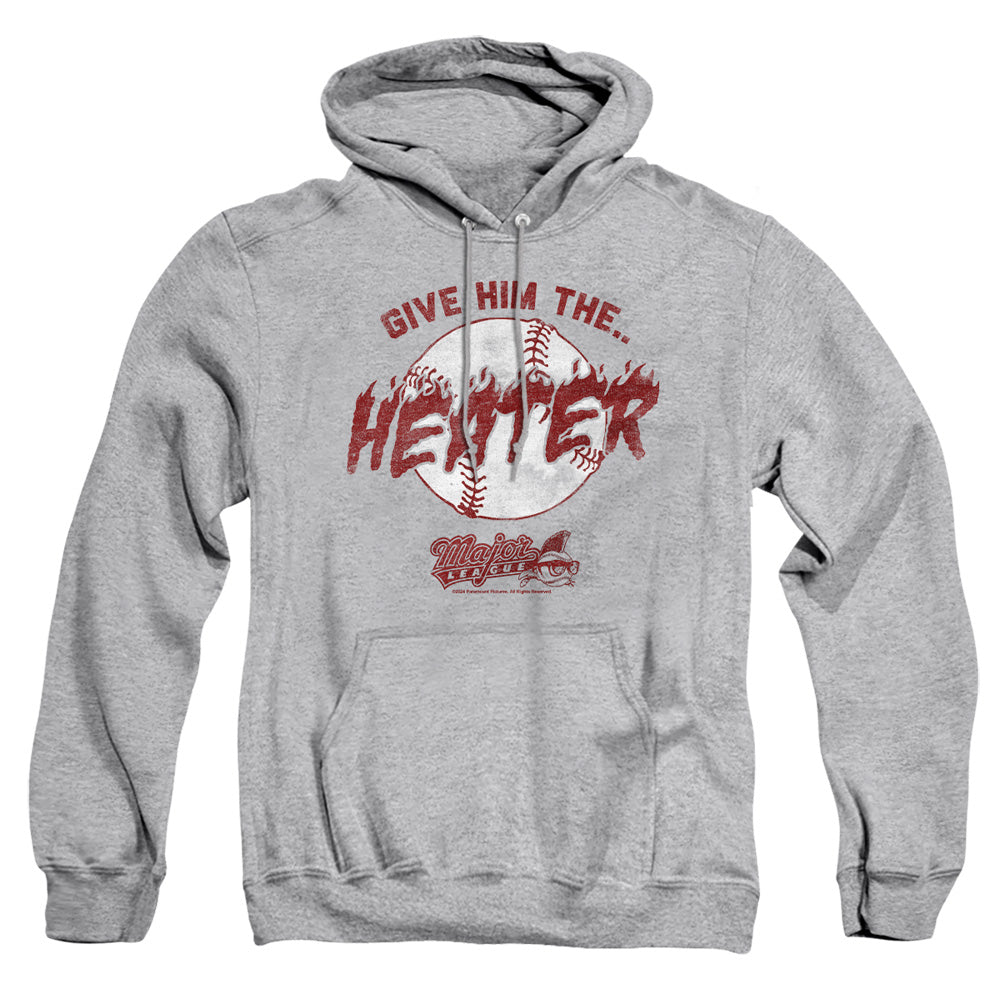 Major League - The Heater - Adult Pull-over Hoodie - Athletic Heather