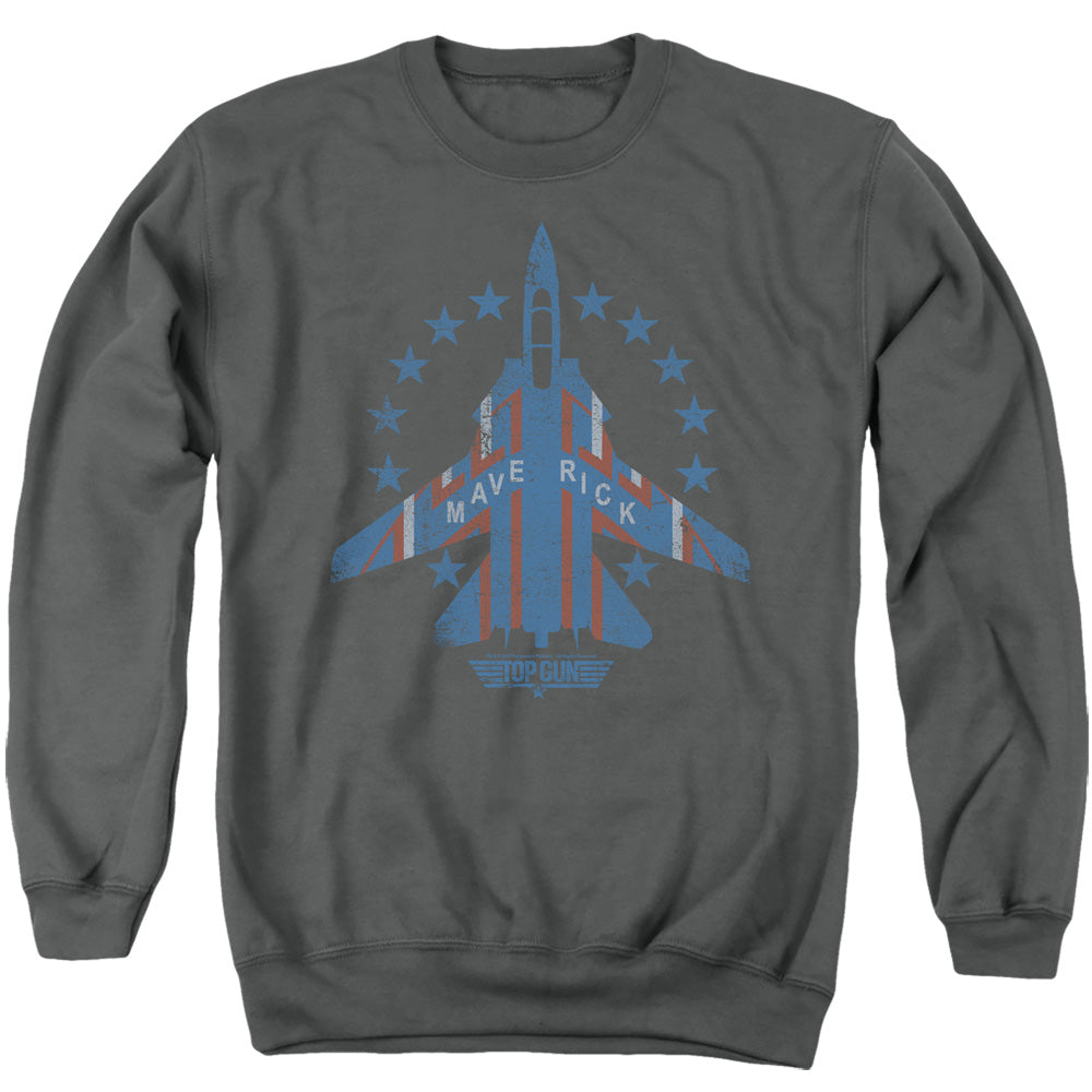 Top Gun - Maverick - Adult Crewneck Sweatshirt - Charcoal