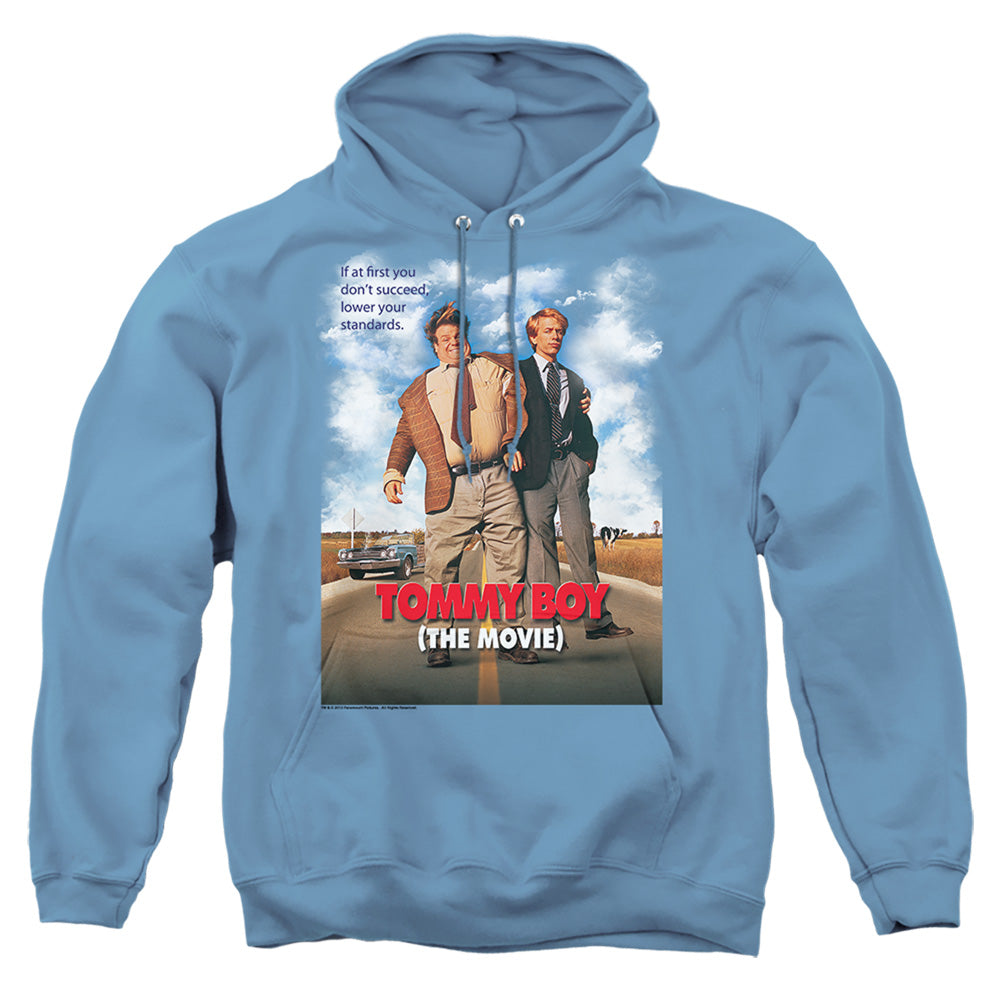 Tommy Boy Movie Poster - Adult Pull-over Hoodie - Carolina Blue