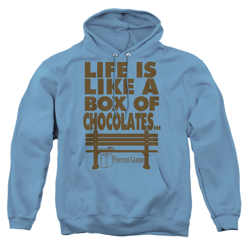 Forrest Gump - Life - Adult Pull-over Hoodie - Carolina Blue