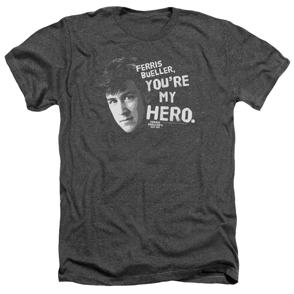 Ferris Bueller - My Hero - Adult Heather - Charcoal