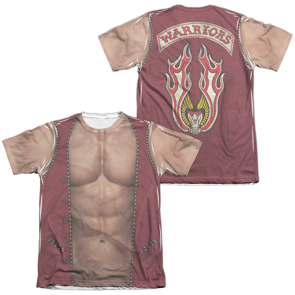 Warriors - Vest - Adult Poly/cotton Short Sleeve Tee - White T-shirt