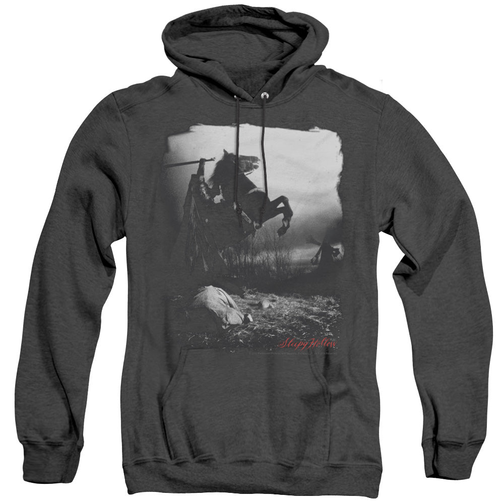 Sleepy Hollow - Foggy Night - Adult Heather Hoodie - Black