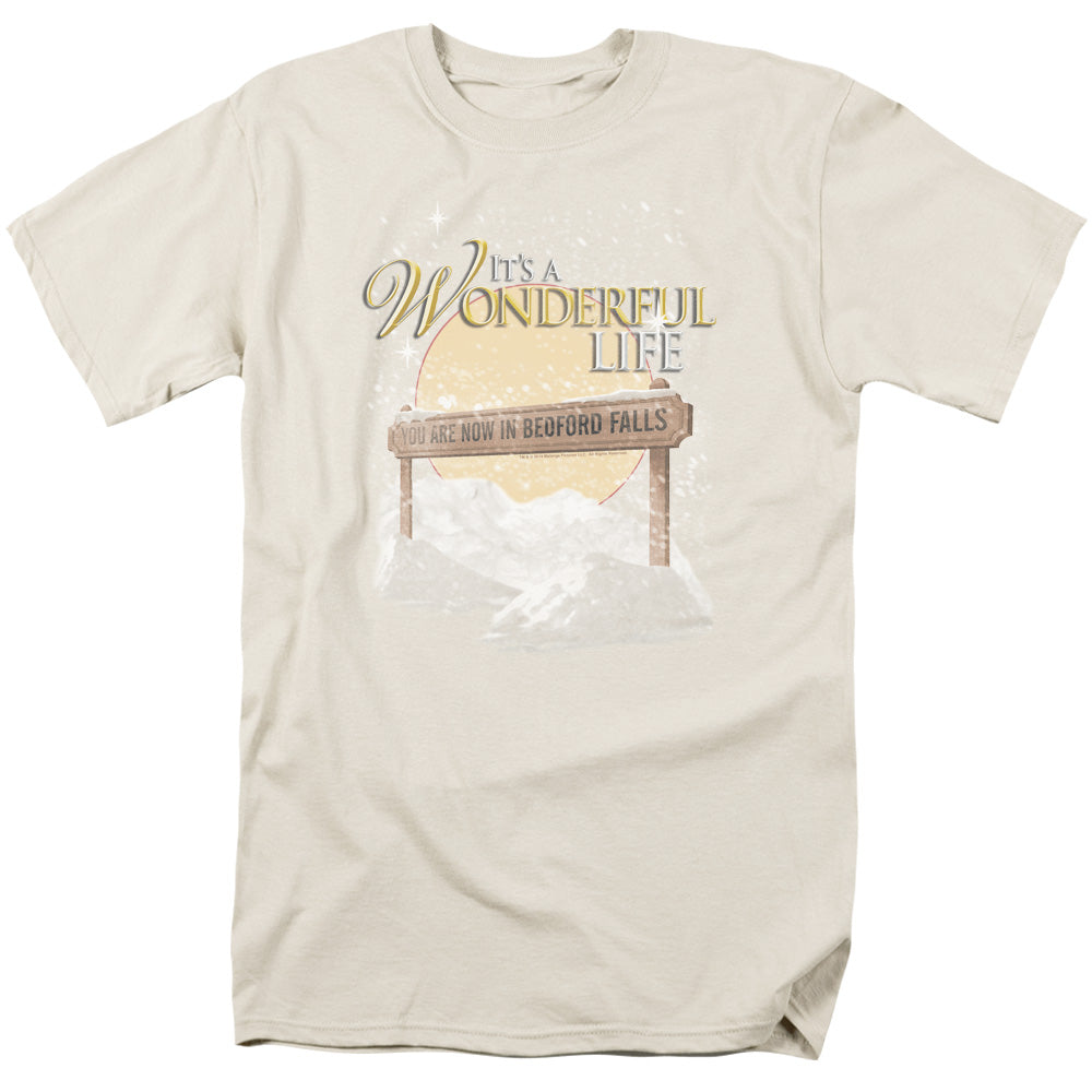It’s A Wonderful Life - Wonderful Story - Short Sleeve Adult 18/1 - Cream T-shirt