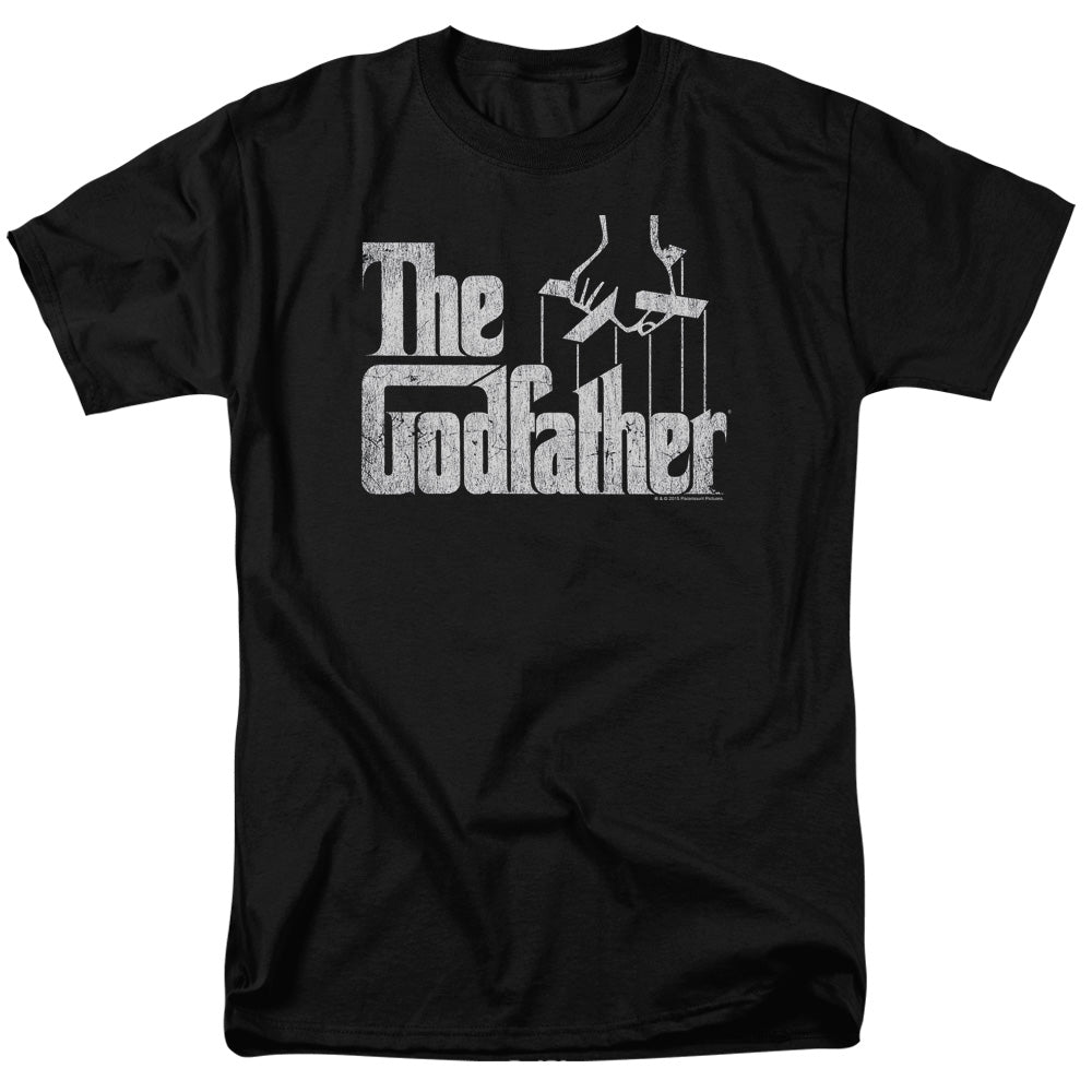 Godfather - Logo - Short Sleeve Adult 18/1 - Black T-shirt