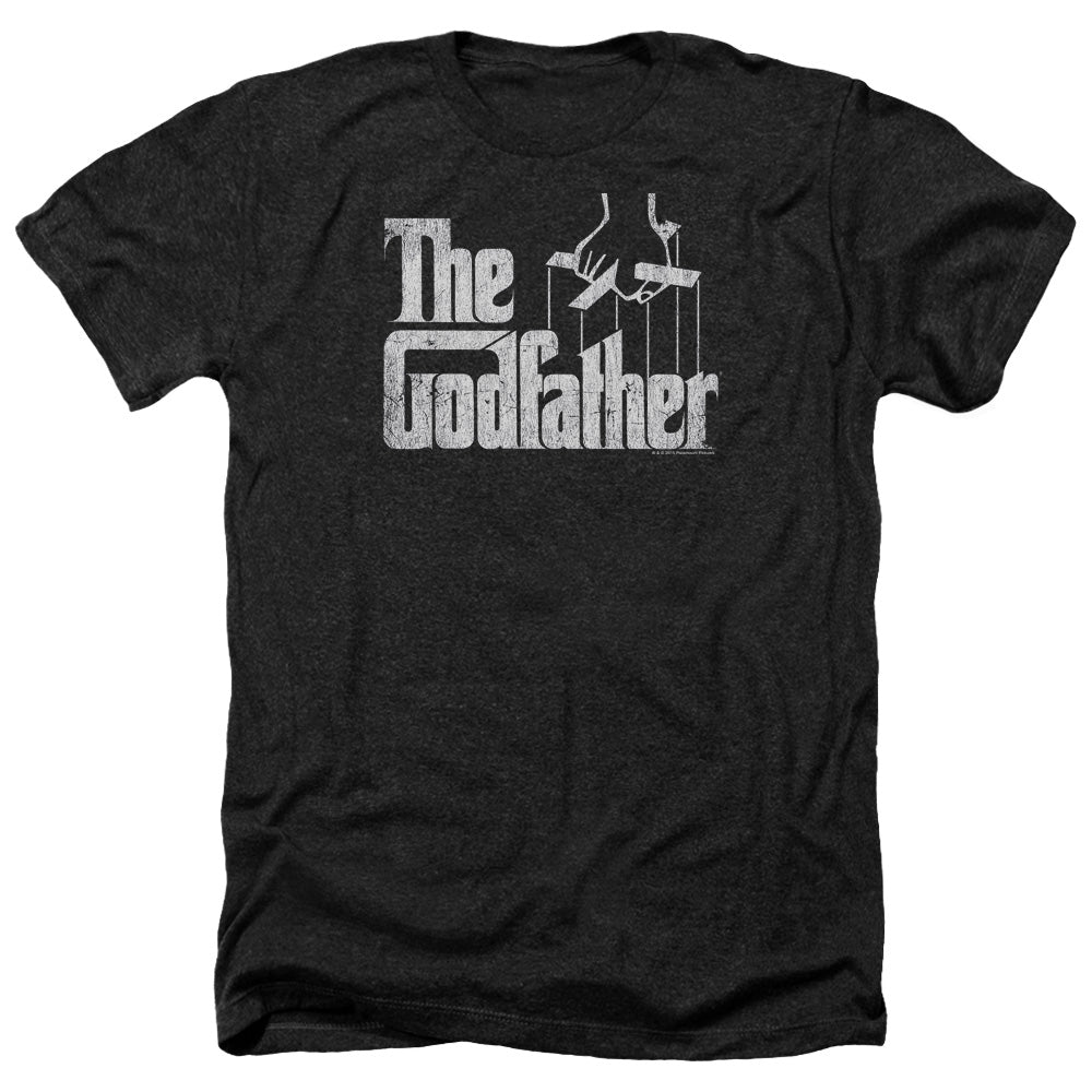 Godfather - Logo - Adult Heather-black
