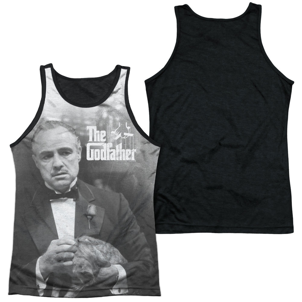 Godfather Pet The Cat-adult Poly Tank Top