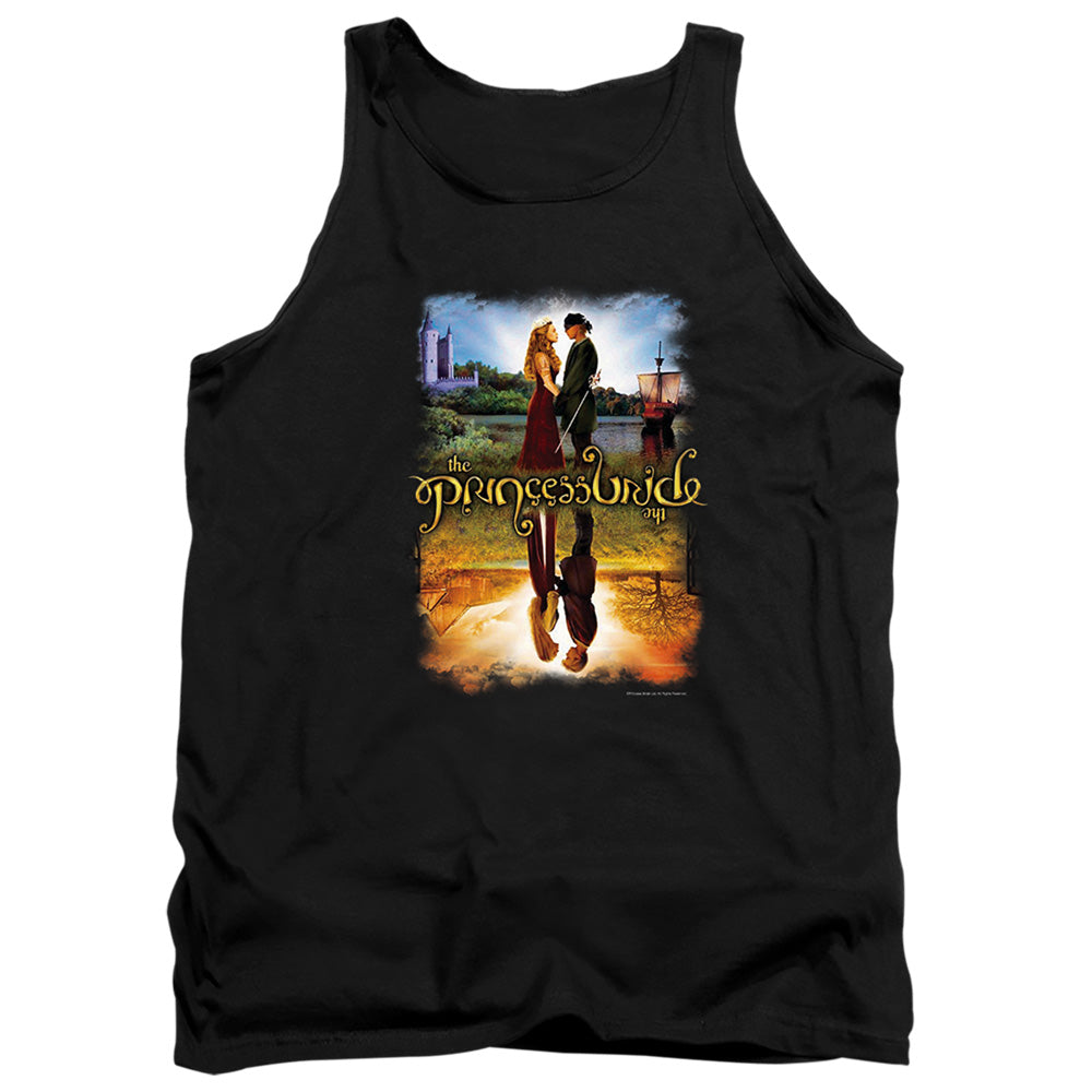 Princess Bride - Poster Reflection - Adult Tank - Black