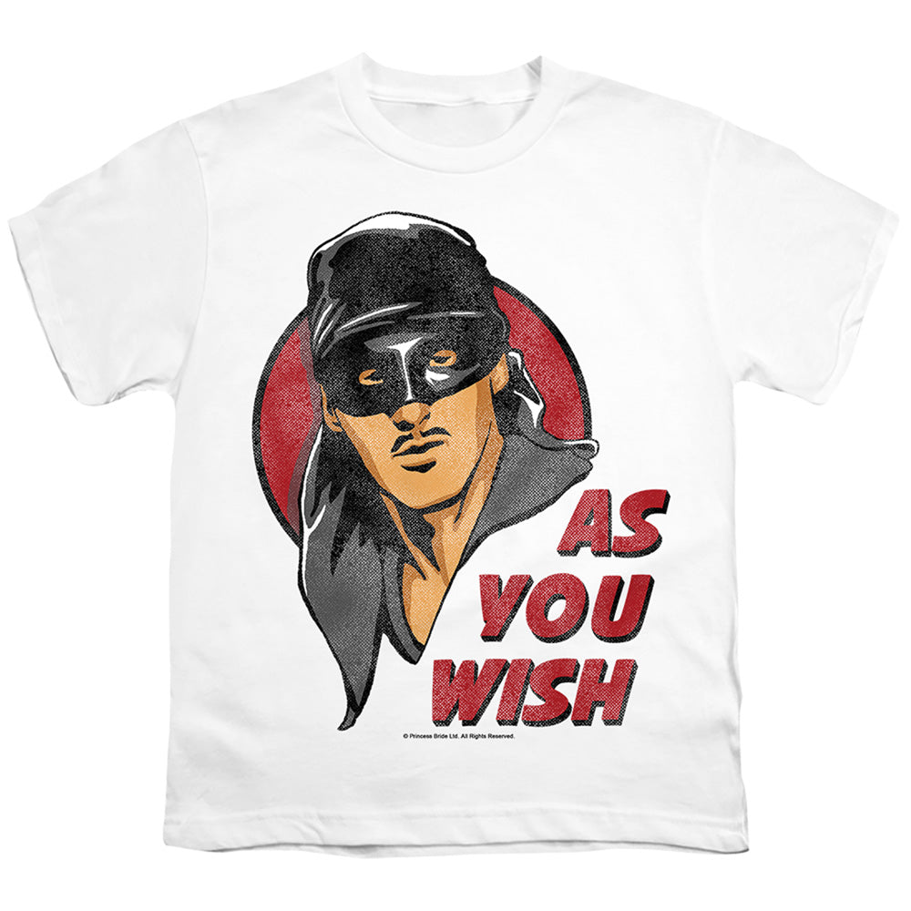 Princess Bride - As You Wish - Short Sleeve Youth 18/1 - White T-shirt