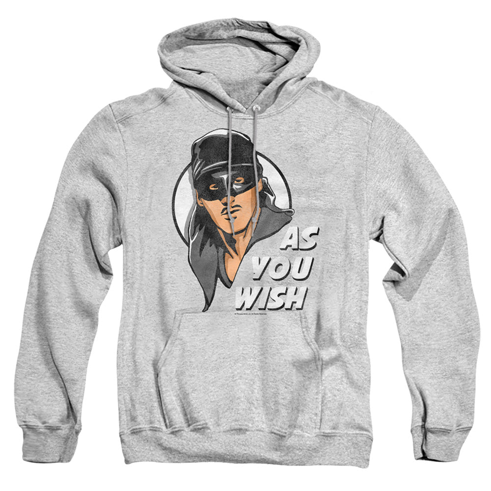 Princess Bride - As You Wish - Adult Pull-over Hoodie - Athletic Heather