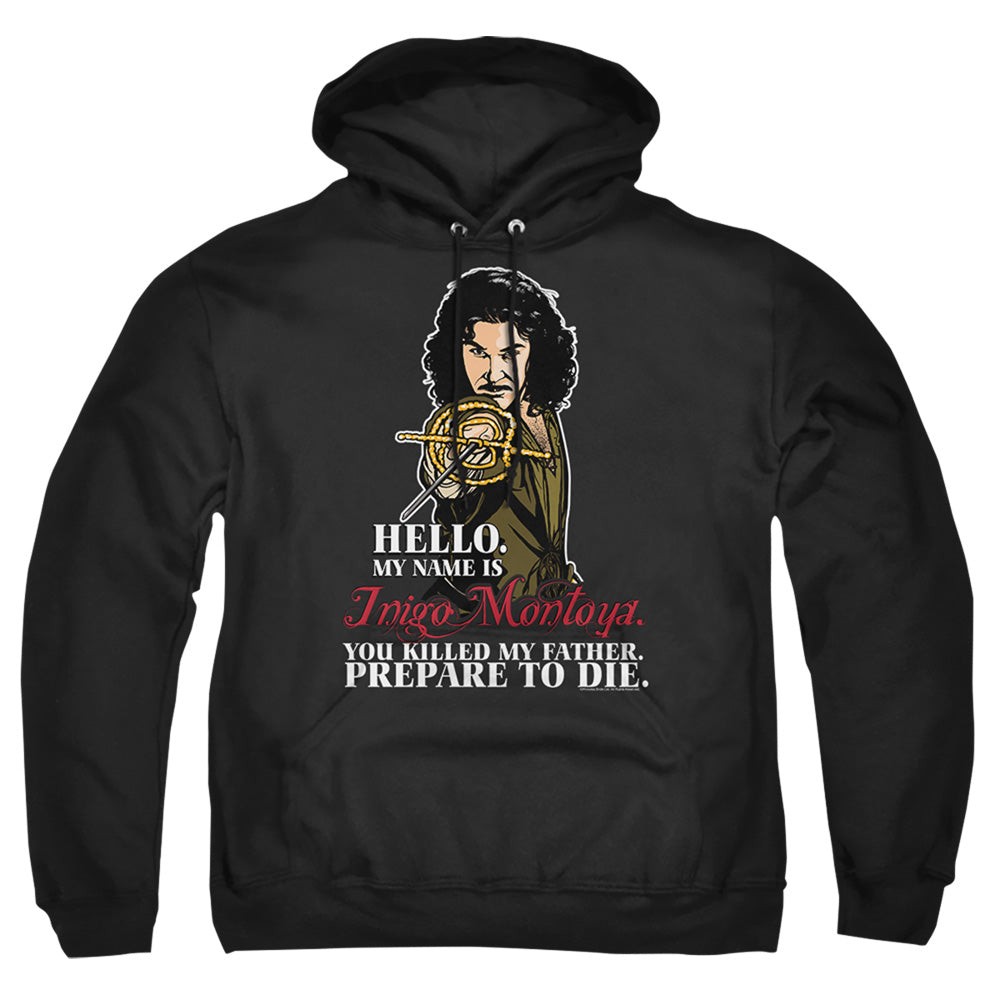 Princess Bride - Hello - Adult Pull-over Hoodie - Black