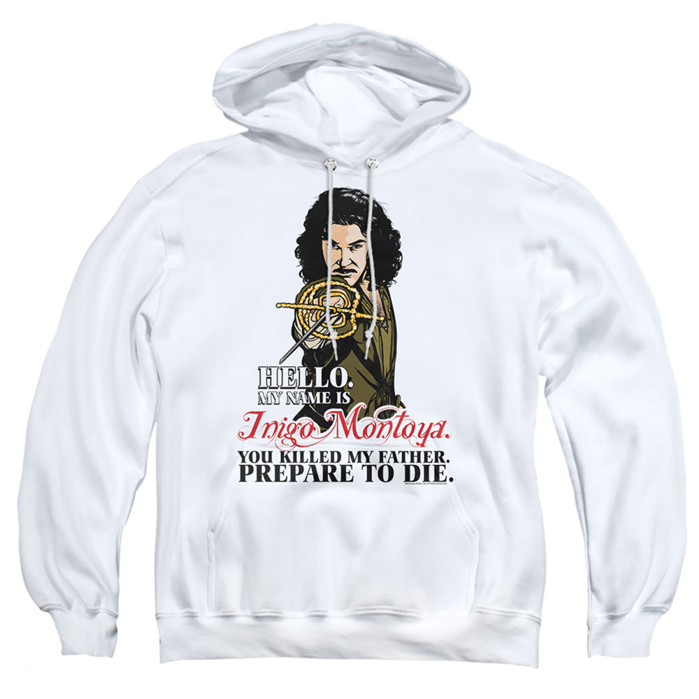 Princess Bride - Hello - Adult Pull-over Hoodie - White