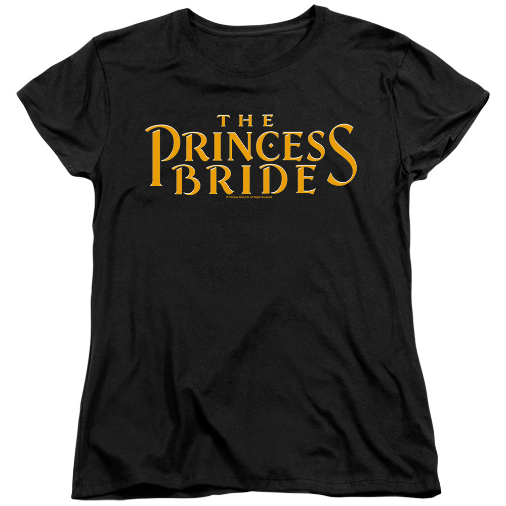 Princess Bride - Logo - Short Sleeve Womens Tee - Black T-shirt
