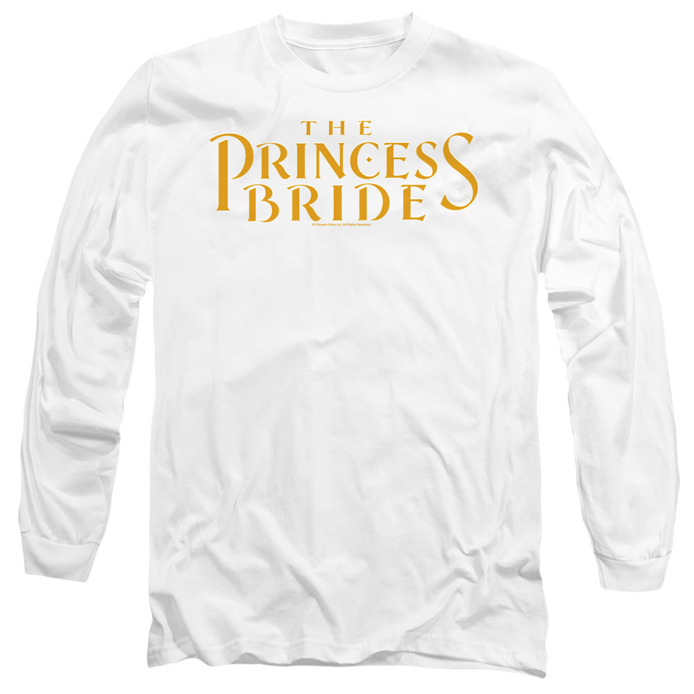 Princess Bride - Logo - Long Sleeve Adult 18/1 - White T-shirt