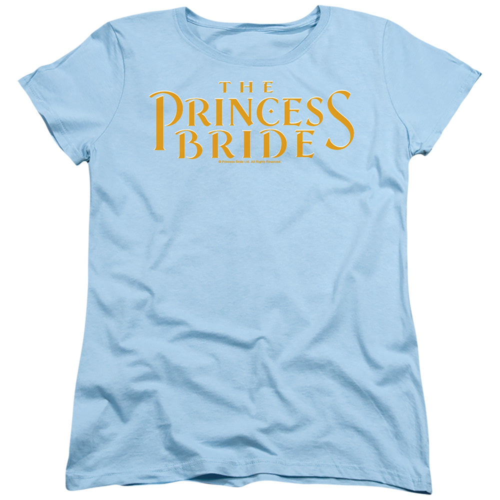 Princess Bride - Logo - Short Sleeve Womens Tee - Light Blue T-shirt