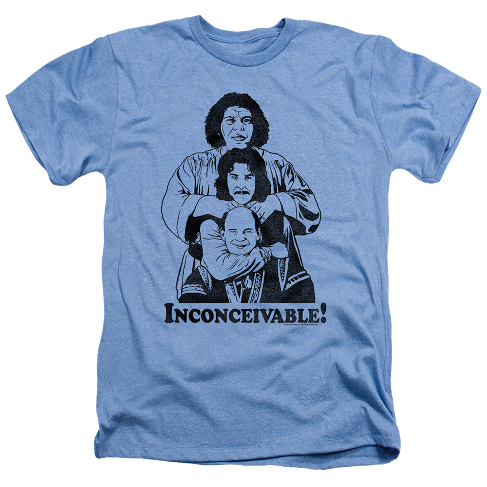 Princess Bride - Inconceivable - Adult Heather - Light Blue