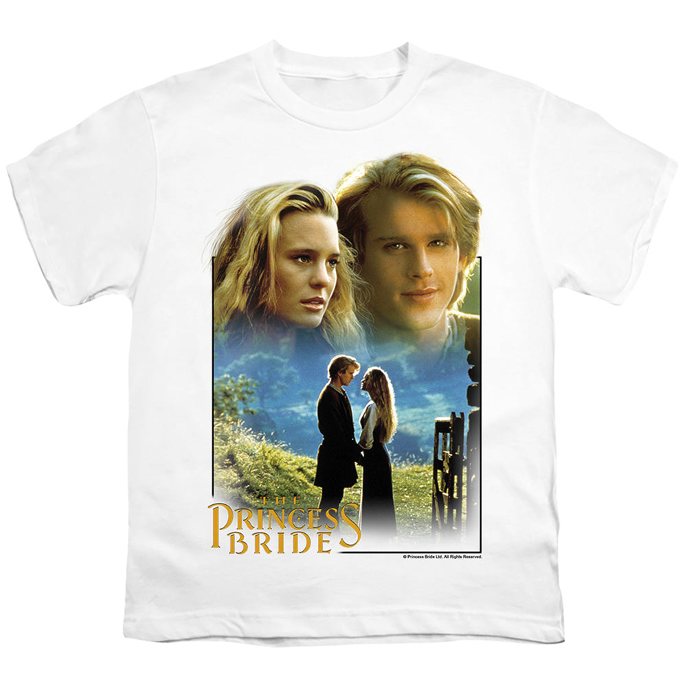 Princess Bride - Buttercup & Westley - Short Sleeve Youth 18/1 - White T-shirt