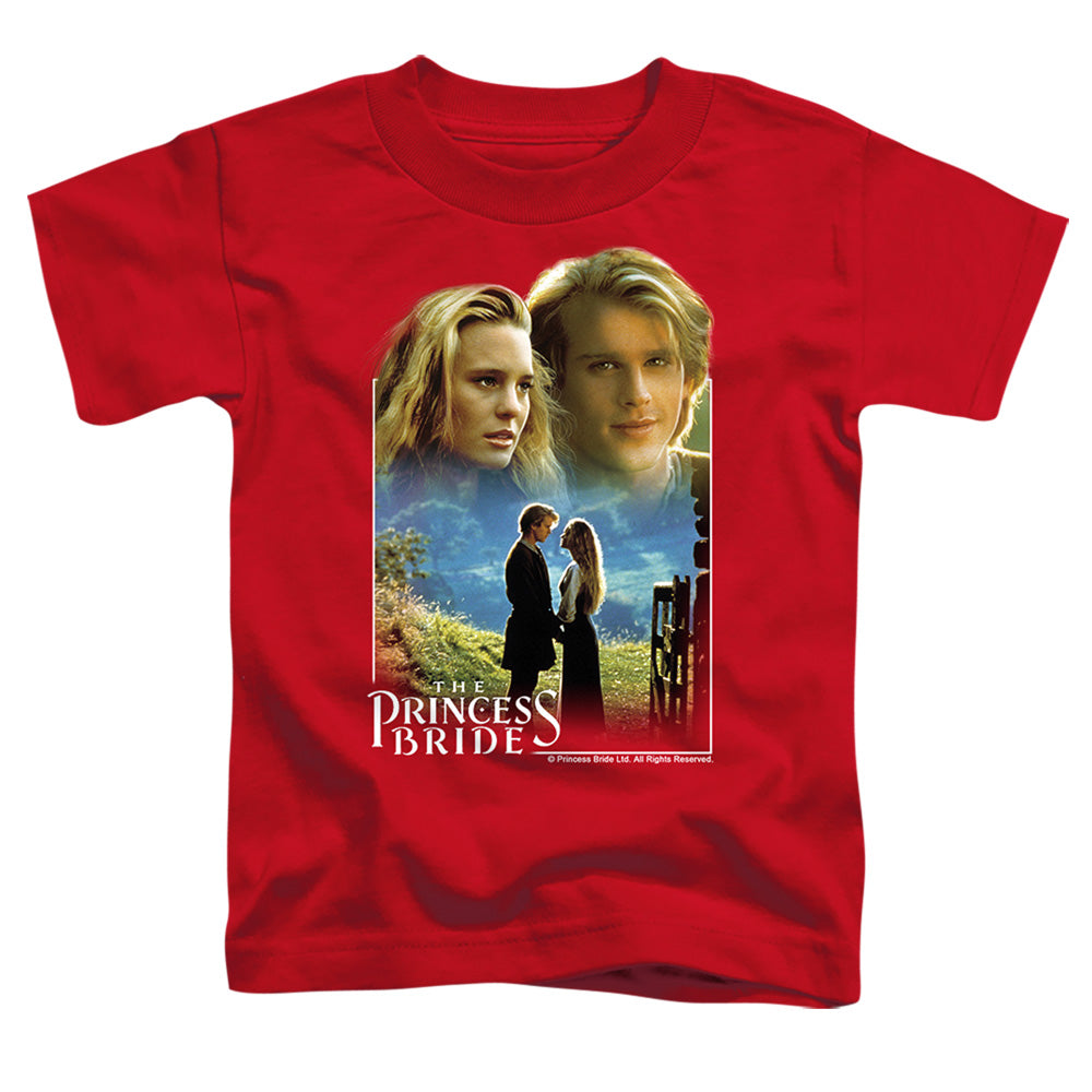 Princess Bride - Buttercup & Westley - Short Sleeve Toddler Tee - Red T-shirt