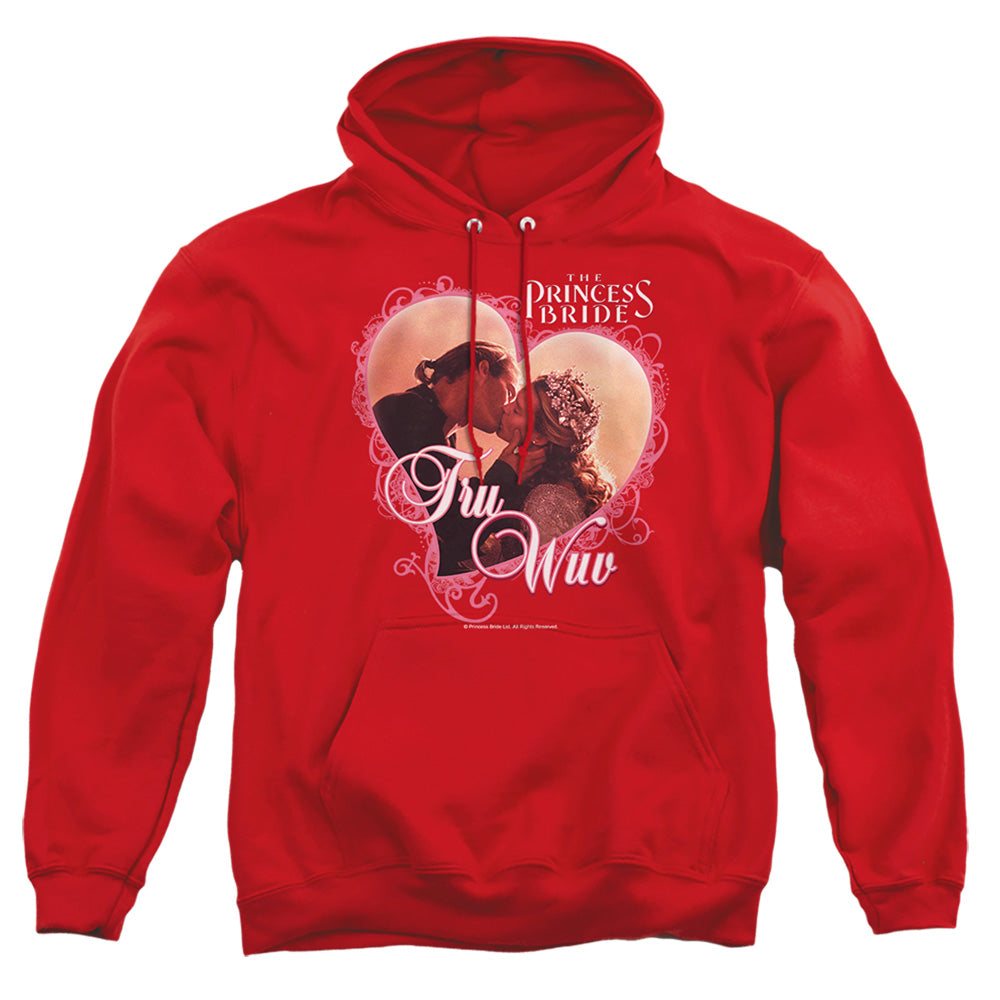 Princess Bride - Tru Wuv - Adult Pull-over Hoodie - Red