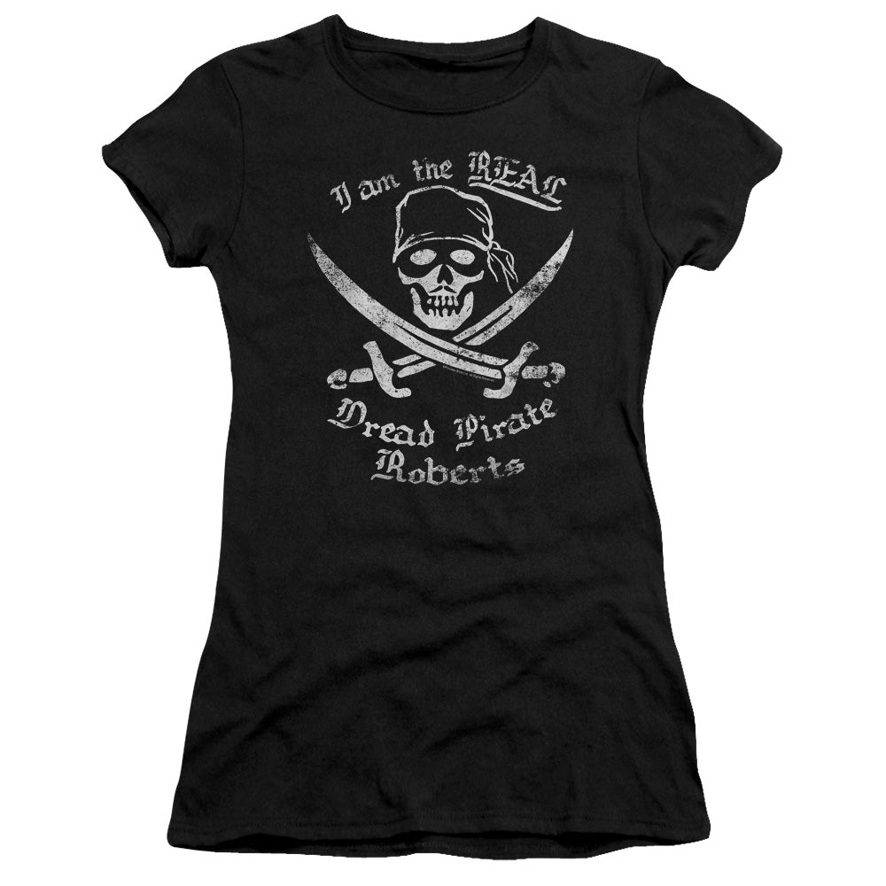 Princess Bride - The Real Dpr - Short Sleeve Junior Sheer - Black T-shirt